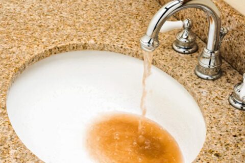 brown water